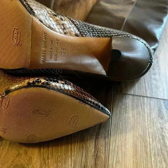 ‼️OFFERS‼️ Isabel Marant Python Boots - Picture 14 of 16